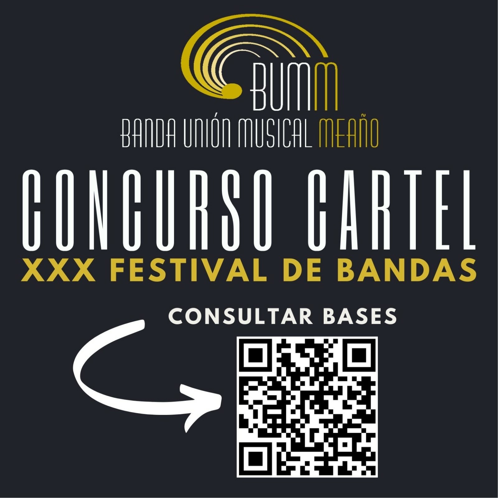 Neste momento estás a ver XV CONCURSO CARTEL ANUNCIADOR DO XXX FESTIVAL DE BANDAS DE MEAÑO 2022
